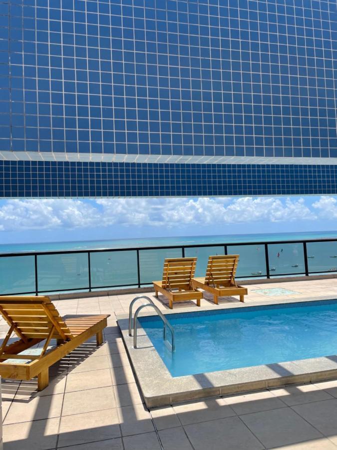 Apartamento Orla Pajucara Apartment Maceio  Luaran gambar