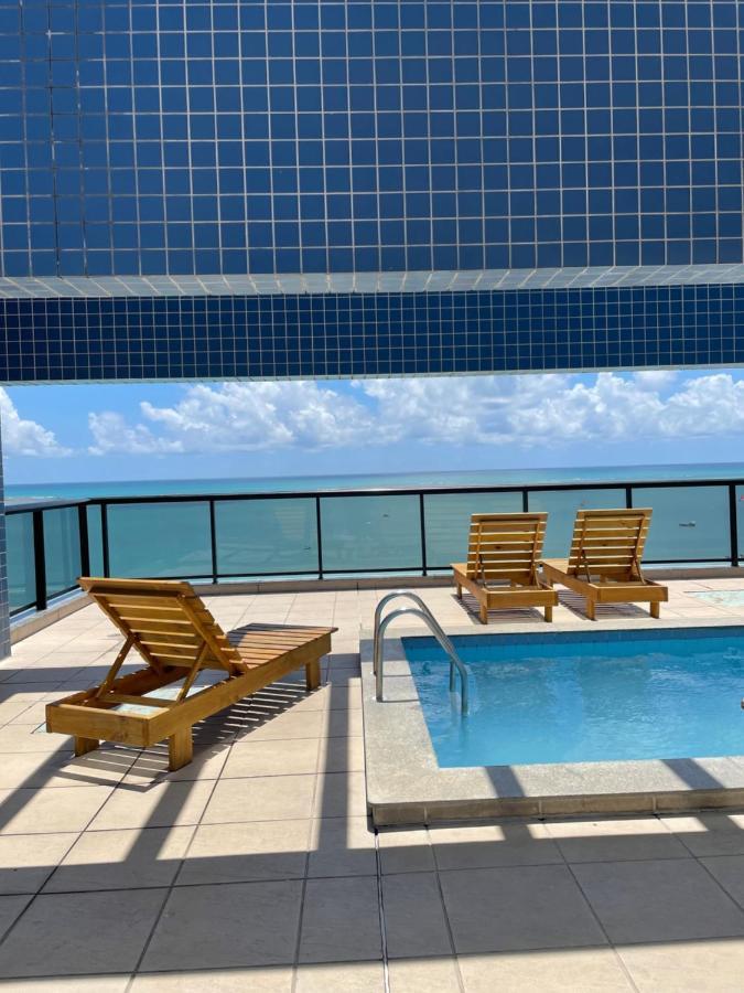Apartamento Orla Pajucara Apartment Maceio  Luaran gambar