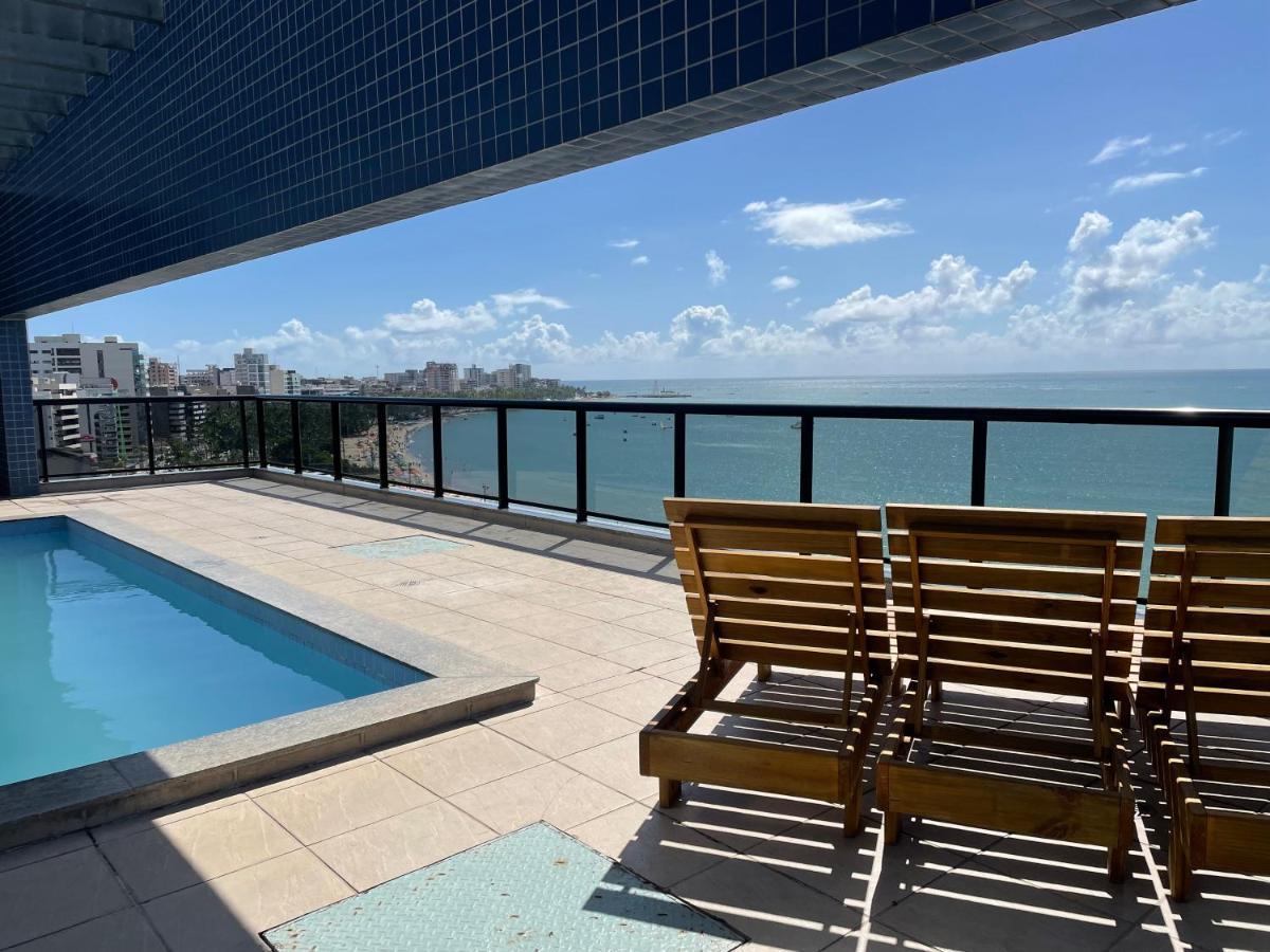 Apartamento Orla Pajucara Apartment Maceio  Luaran gambar